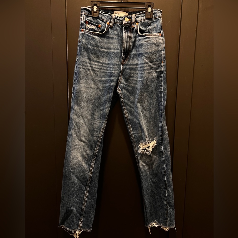 Zara Straight-Leg Jeans